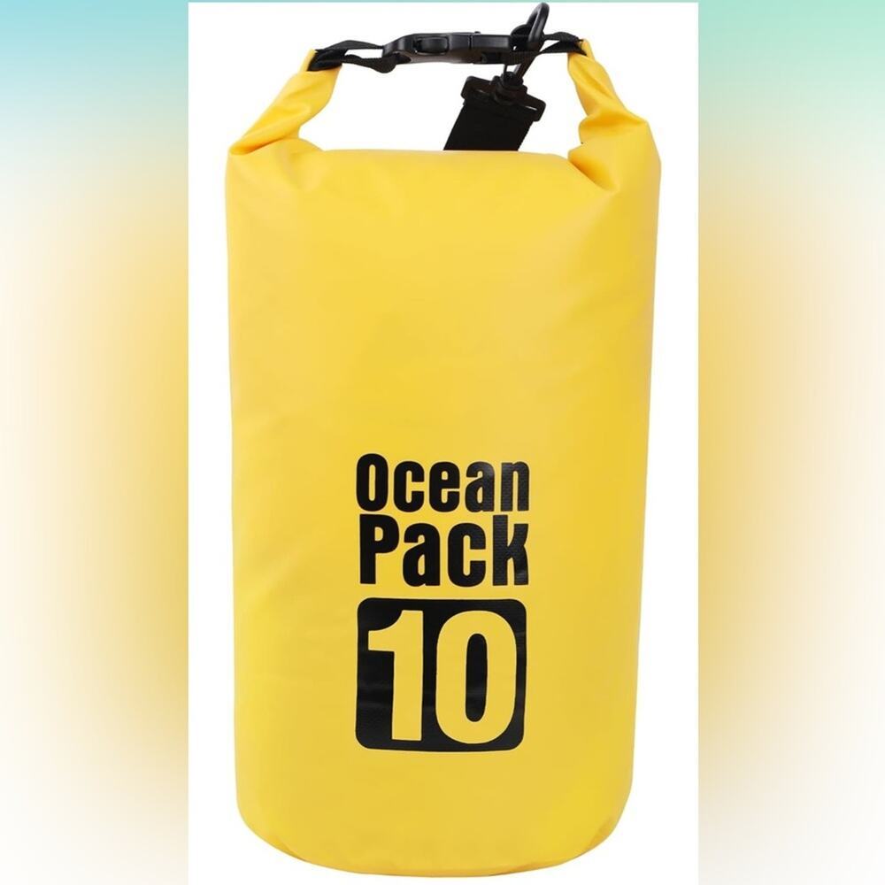 Dry Bag Waterproof for Women Men,10L Rolled Lightweight Dry Storage Bag Backpack